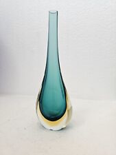 Vaso de vidro de Murano verde italiano por Flavio Poli para Seguso Vetri d'Arte, década de 1960 comprar usado  Enviando para Brazil