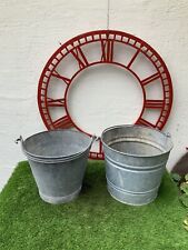 Vintage galvanised flower for sale  ASHFORD