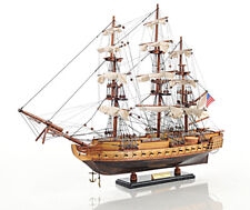 USS Constitution Wooden Tall Ship Model 22" Ironsides Fully Assembled Boat New for sale  Shipping to United Kingdom