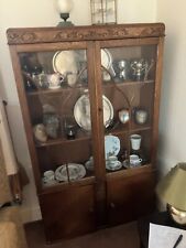 Vintage oak display for sale  ORPINGTON