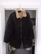 mens vintage sheepskin coat for sale  ASHINGTON