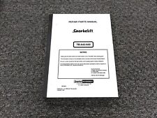Snorkel TB-A42 TB-A50 Telescopic Boom Lift Repair Parts Catalog Manual  for sale  Fairfield