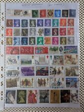 Folha A4 de 61 selos britânicos comprar usado  Enviando para Brazil