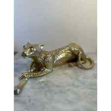 Vintage brass cheetah for sale  Casa Grande