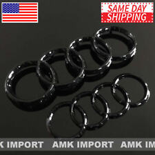 Audi rings emblems for sale  Camby