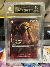 One Piece Card Game Championship 2023 Monkey.D.Luffy P-007 Black Label BGS: 1... comprar usado  Enviando para Brazil