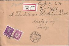 Norway registered cover d'occasion  Expédié en Belgium