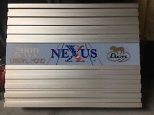 Old School Nexus Lion 2000 Watt 1 channel Amplifier,RARE,USA,Amp,Earthquake for sale  Shipping to South Africa