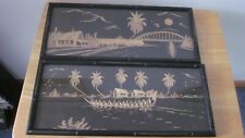 Collectible framed bamboo for sale  Lakeside Marblehead