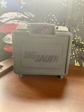 SIG SAUER OEM Genuine Hard Case Pistol Box Works Perfectly Pad Lock Lockable for sale  Shipping to South Africa