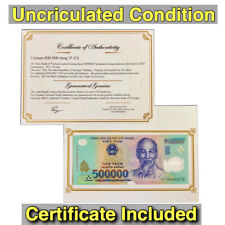 BUY 1 MILLION VIETNAM DONG = 2 x 500 000 Vietnamese Dong Currency - VND Banknote for sale  Sacramento