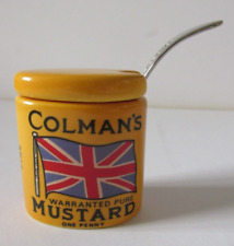 Colmans mustard pot for sale  DISS