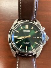 Relógio masculino Seiko verde cinético - SKA791P1 comprar usado  Enviando para Brazil
