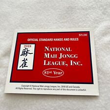 National mah jongg for sale  Spring Hill