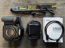 Usado, Câmera Nikon D500 DSLR (somente corpo da câmera) com caixa comprar usado  Enviando para Brazil