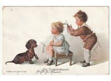Antica cartolina bambini usato  Italia
