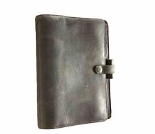 Filofax leather black for sale  Shipping to Ireland