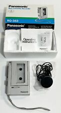 Panasonic RQ-353 Mini Cassette Player Recorder W/ Box and Power Cord  NOS for sale  Shipping to South Africa