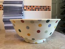 emma bridgewater polka dot Extra Large Fruit Bowl for sale  WHITBY