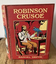 Robinson Crusoe By Daniel Defoe Antique Pictorial Spine Illustrated Plates, usado comprar usado  Enviando para Brazil