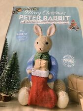 Peter rabbit. knitting for sale  ABERGELE