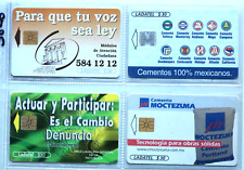 art.3836 Messico  - n.4 telephon cards, LADATEL grafiche e pubblicitarie segunda mano  Embacar hacia Mexico