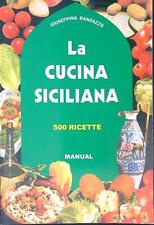 Cucina siciliana 500 usato  Italia