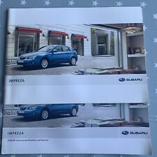 Subaru impreza brochure for sale  YORK
