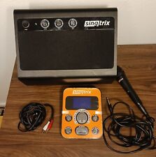  Singtrix Portable Karaoke Machine System Effects Missing Power Cord for sale  Shipping to South Africa
