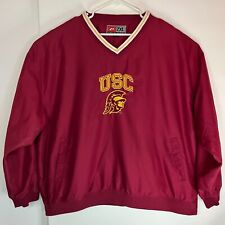 Vintage Pro Player USC Trojans Windbreaker 2XL Mens Pullover Sweatshirt NCAA for sale  Shipping to South Africa