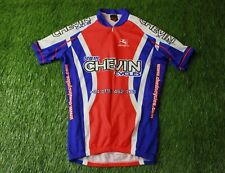 RARE CYCLING SHIRT JERSEY TEAM CHEVIN CYCLES GIORDANA ORIGINAL SIZE M (3; 48) for sale  Shipping to South Africa