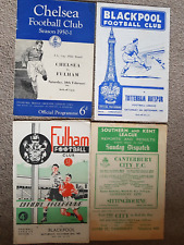 Older football programmes for sale  TAIN