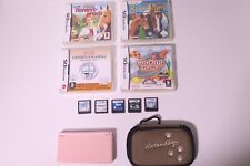 Consola Nintendo DS Lite rosa + 9 juegos + cable y bolsa Nintendo - buena - segunda mano  Embacar hacia Argentina