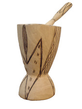 African wooden mortar for sale  Ambridge