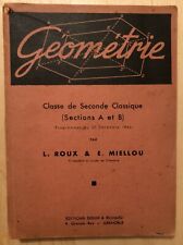 Géométrie classe seconde d'occasion  Meudon