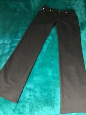 Roberto Cavalli womens black vintage jeans low rise size 42, 10 uk for sale  Shipping to South Africa
