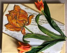 Tulpen servietten bild gebraucht kaufen  Fredersdorf-Vogelsdorf