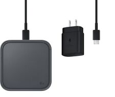 Samsung 15W Fast Wireless Charger EP-P2400 + 25W Wall Plug + Cable - GENUINE, used for sale  Shipping to South Africa