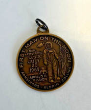Apollo commemorative keychain for sale  Orange