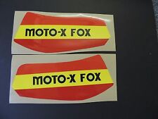 Conjunto de decalques para tanque de gasolina Yamaha YZ 125 MOTO X FOX 1978. Motocross vintage Ahma, usado comprar usado  Enviando para Brazil