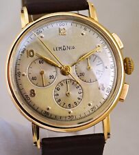 Vintage lemania chronograph d'occasion  Expédié en Belgium