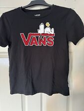 Vans snoopy shirt for sale  GLOUCESTER