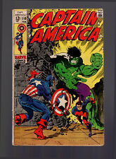 Capitán América #110 - Cubierta clásica de Jim Steranko Hulk - grado inferior segunda mano  Embacar hacia Argentina