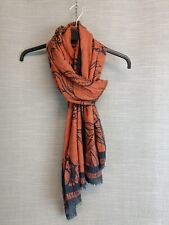 Biba terracotta scarf for sale  WORKSOP