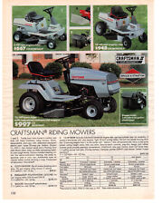 Craftsman riding mowers for sale  Middletown
