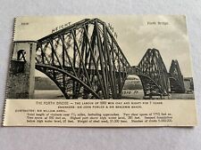 Forth bridge postcard for sale  HULL