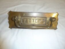 Vintage brass letter for sale  WINSFORD