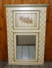 wood mirror large farmhouse for sale  Brookfield