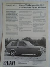 Reliant robin 850 for sale  KINGS LANGLEY