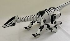 WOW WEE ROBORAPTOR WHITE BLACK INTERACTIVE DINOSAUR 28” ROBOT NO REMOTE for sale  Shipping to South Africa